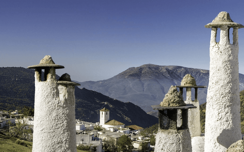 A Day in La Alpujarra with White Villages and the Mountain Views of Trevelez